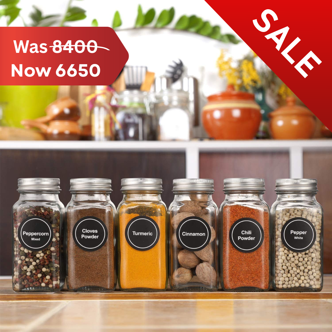 Set of 24 Spice Jars