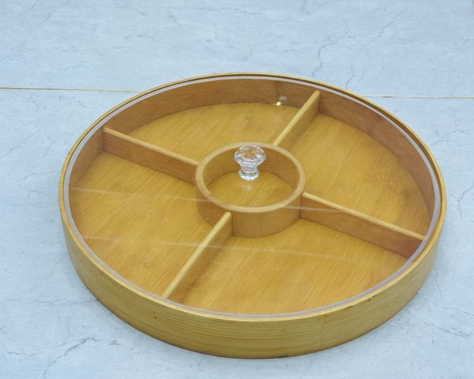 Wooden Dry Fruit Tray