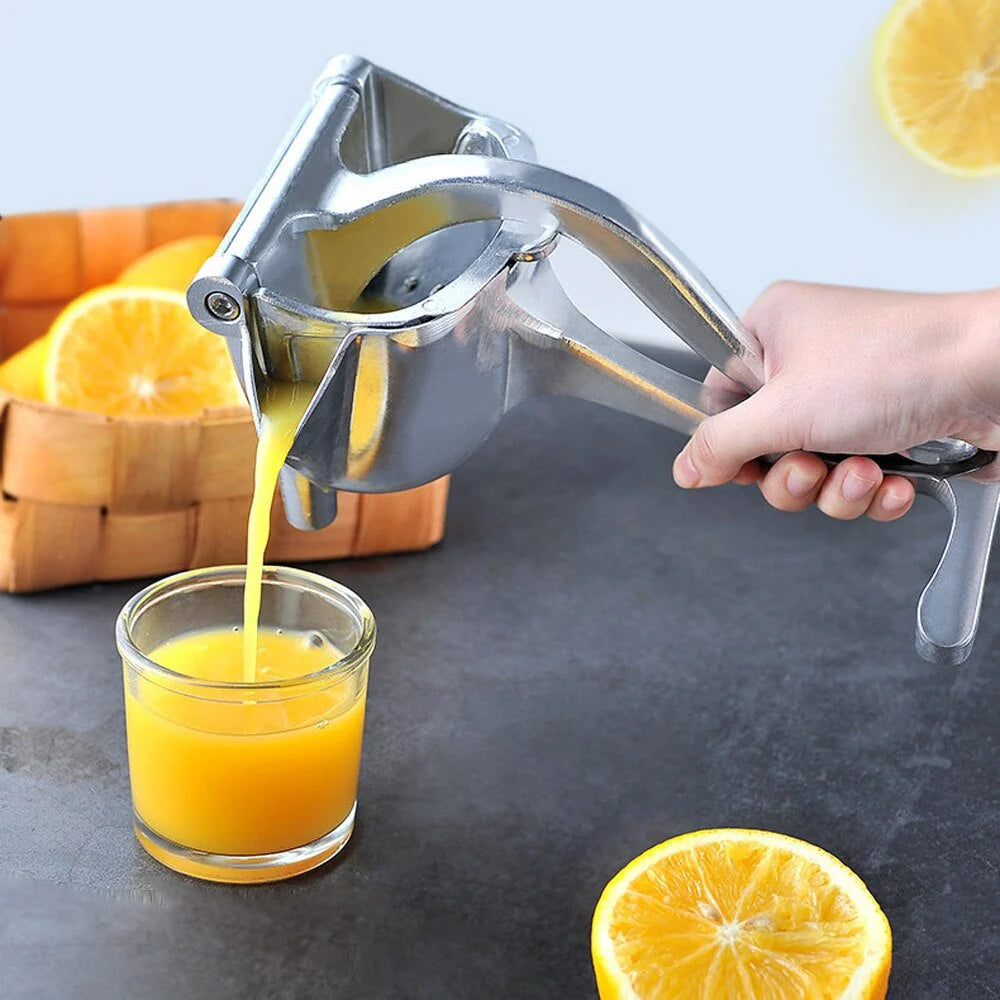 Combo Offer- Manual Juicer Press + Borosilicate Tumbler